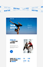 SPORT LIFE — Website Redesign Concept : Redesign of the website of the Ukrainian chain of fitness clubs
