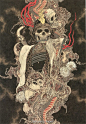 日本平成浮世绘师 山本タカト ( Takato Yamamoto )