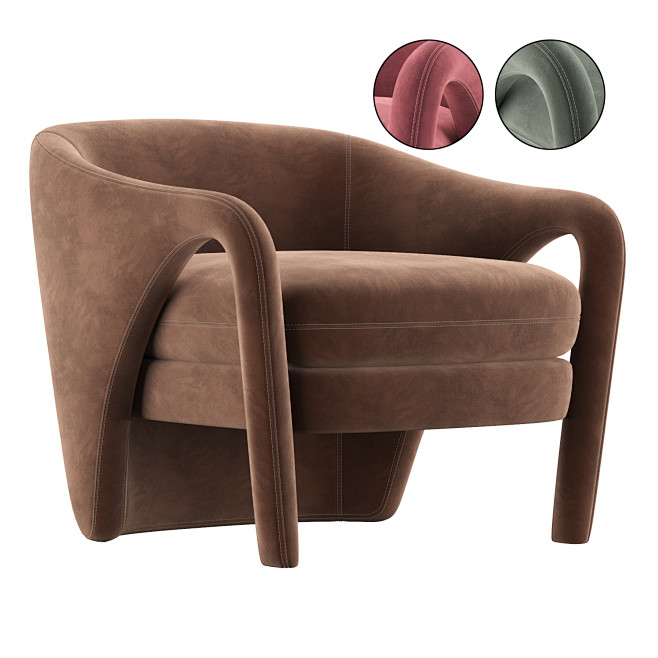 velvet chair 3D http...