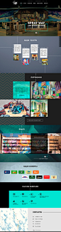 Spray way, web-design, promo, landing-page, web-site on Behance