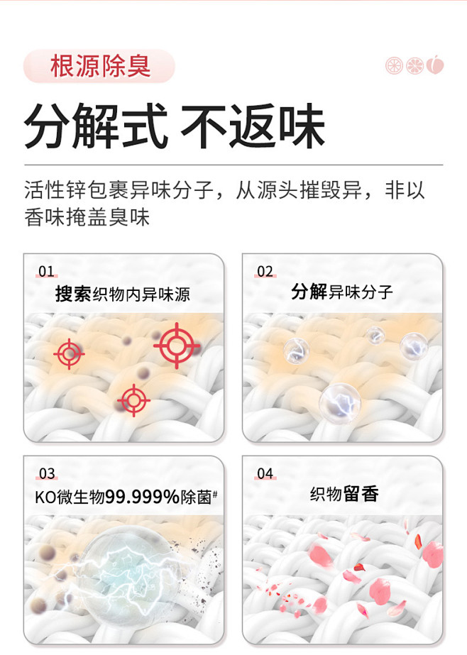 西兰衣物除菌除味喷雾卧室床免洗杀菌除火锅...