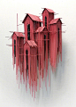 使用数百根钢棒和钢琴线制作的雕塑
西班牙雕塑家 | David Moreno