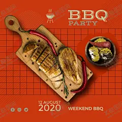 烧烤 【酷图网】烧烤,牛排,烤辣椒,烤串,烤水果,辣椒,玉米,口蘑,烧烤海报,BBQ,烧烤架,烤面包