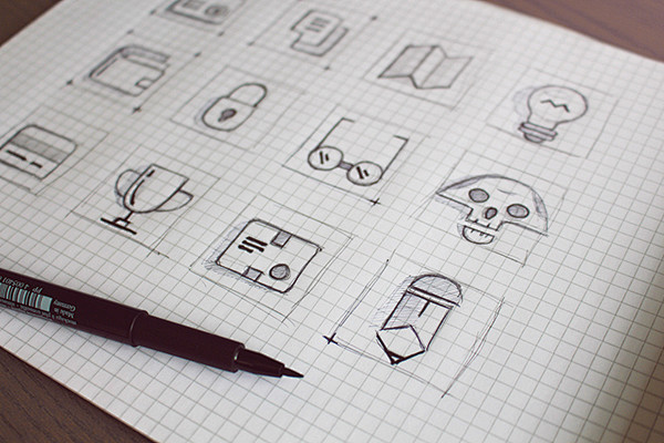 Free Wireframe Icons...