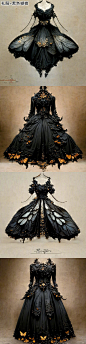 AI绘图设计的各种主题的礼服 (via.koo) ... 来自日_推 - 微博