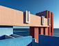 The Red Wall : A series about the magic of Ricardo Bofill's »La Muralla Roja«, a place on the border to the surreal ​​​​​​​. All images © Sebastian Weiss • le-blanc.com • instagram.com/le_blanc • ello.co/sebastianweiss • twitter.com/helloleblanc • mail: h