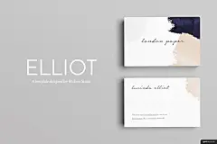 手绘 Business Card Template 1489345 名片设计卡片名片平面设计