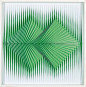 Polyptych M, 1968 by Alberto Biasi. Op Art. abstract