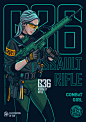 COMBAT GIRL G36