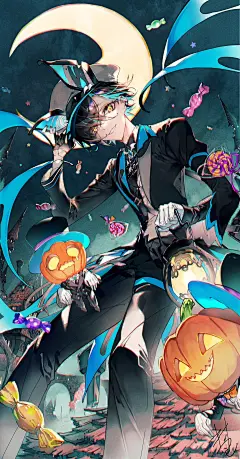 村カルキ/初画集＆新作技法書発売中
@murakaruki
Happy Halloween