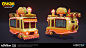 Crash Bandicoot 4 - Sn@xx vehicles, Airborn Studios : The Food Trucks and the Railcar were created as part of our environment work on the Sn@xx Dimension of Crash Bandicoot 4. See also 'related' section.

3D Artists:
Agelos Apostolopoulos (Food Trucks)
Yu