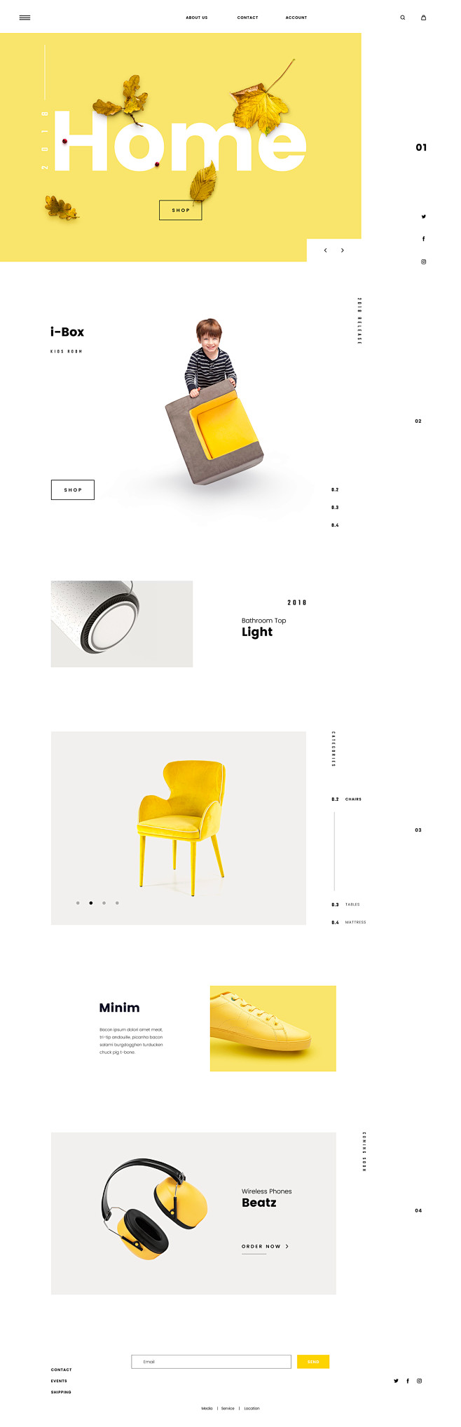 Minimalistic E-Comme...