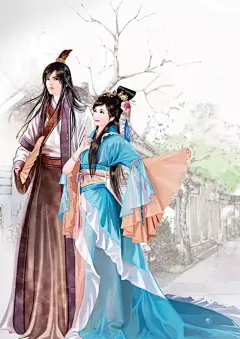 古风情侣 古装情侣 情侣 古代 古风人物 仙侠 唯美 爱情 恋爱 游戏美术 插画 漫画 画集 原画 立绘 #古风情侣# #情侣插画# #人物原画# #中国风人物# #素材# #设计素材# #点技能# #dianjineng.la# 更多素材尽在【点技能】