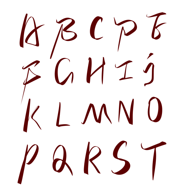 @底层美工妄念念
英文字母/关注可用