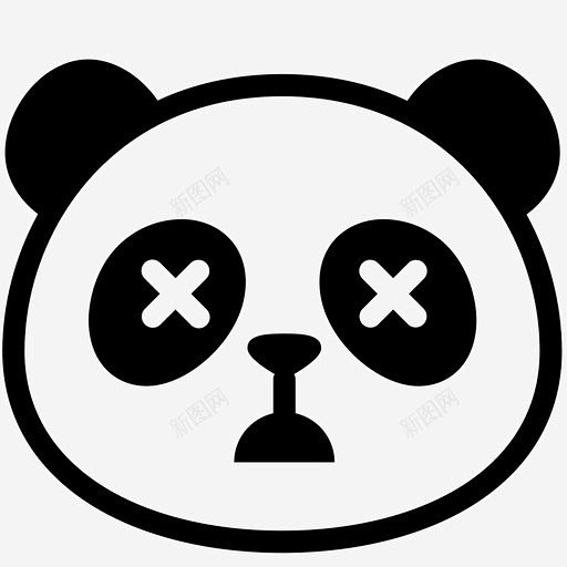 死亡表情情绪图标 设计图片 免费下载 页面网页 平面电商 创意素材