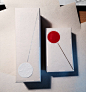 ［宇宙］· yu zhou～ : It's a package design work about Chinese traditional food "moon cake"and the "sun cake" made of paper.I'm inspired by Pan Gu who have the sun as his left eyeball,and the sun as his right eyeball.And I also get inspirat