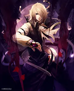 美丽的沾满鲜血的恶魔。吸血鬼特辑 : 在暗夜中寻求人类鲜血的吸血鬼，因其外形美丽，在很多恶魔·怪物传说中也都是十分唯美的形象。世界各地都流传着关于吸血鬼的传说，现在吸血鬼也经常被描绘为各种故事中的登场人物。尤其是万圣节的装扮，以吸血鬼为题材的装扮占了很大一部分呢。今天，就为大家送上描绘了散发着妖媚气息的吸血鬼的插画作品特辑。快来看看吧。