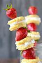 Strawberry And Waffle Kabobs#赏味期限##美食##吃货#