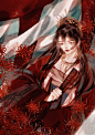 彼岸花_KIMI_药尘__插画师作品_涂鸦王国gracg.com