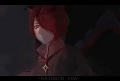 星游记 红眼罗曼 同人图 插画 壁纸 | 我是谁我在哪 | 半次元-第一中文COS绘画小说社区