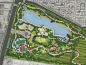 尉犁太阳城运动公园景观规划设计平面图