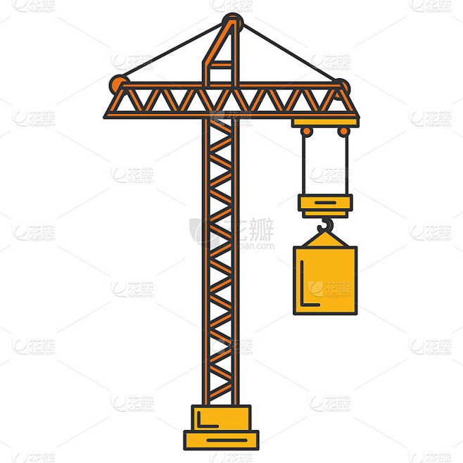 建筑塔吊图标
