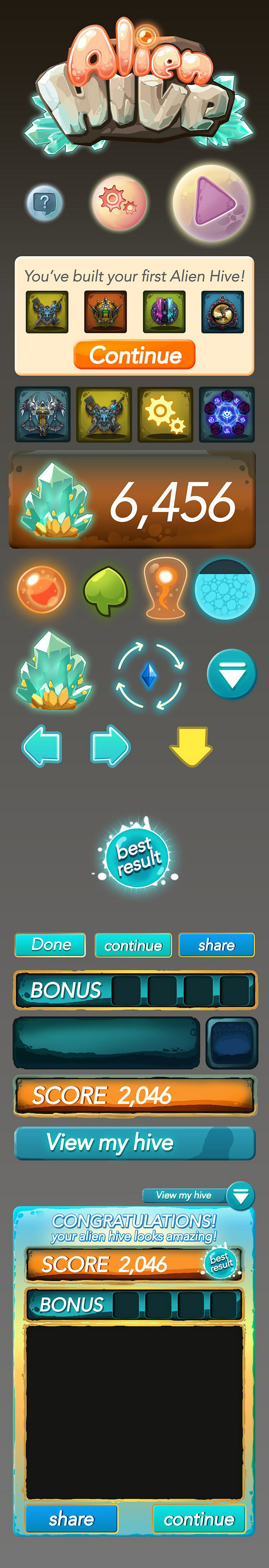 一些手机游戏UI设计-游戏UI-GUI ...