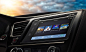 Smartphone integrated screens for Chrysler HMI testing : I worked with the HMI group at Chrysler and created two sets of generic screens (full-screen & windowed) for user testing to find out which version the users perfer.