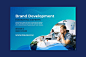 Free vector marketing business banner template