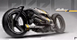 24大触的科幻摩托车设计