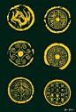 中国传统瓦当纹样