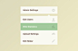 Beautiful Free Dropdown PSD Designs