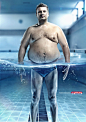 Sportlifed的平面广告设计——游泳游出好身材