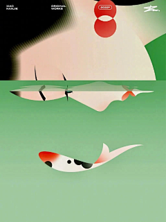 橙子皮张采集到插画