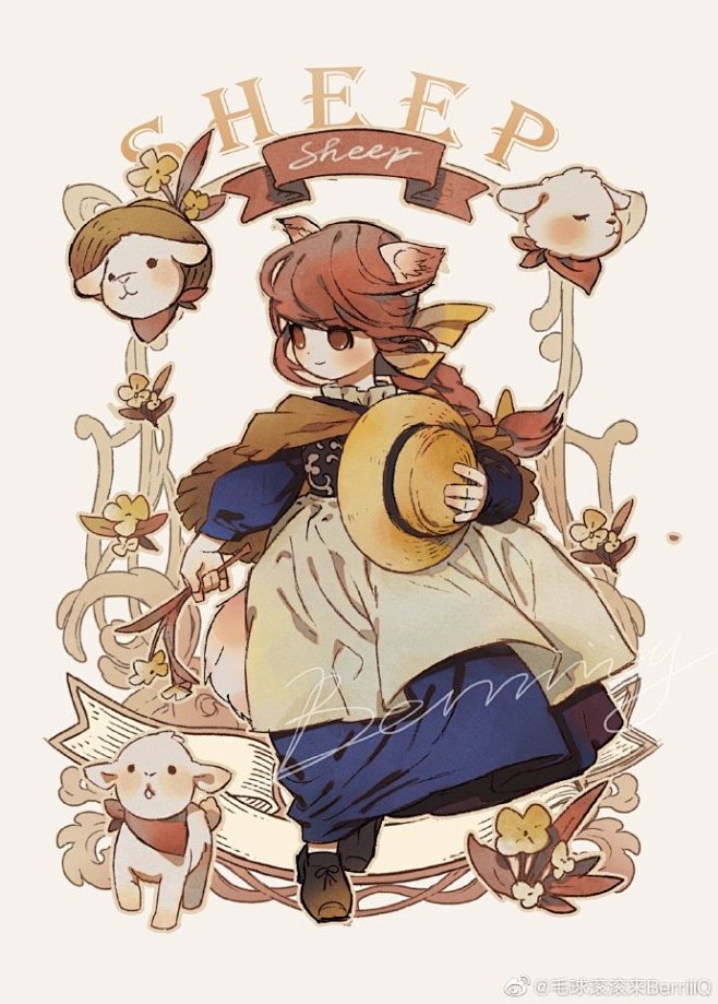 永远画不腻的少女们～～
画甜甜的画算是给...