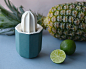 Cactus citrus jucer : Built as a functional object, Cactus features minimalistic aesthetics combined with a highly pleasant sensorial experience, which implies the contact with the pureness of the natural porcelain material while maneuvering the object. W