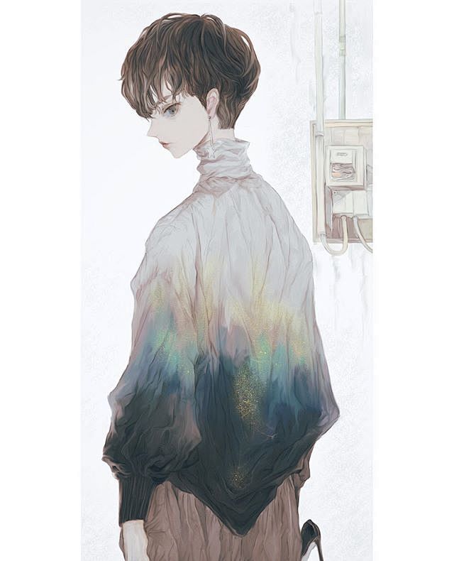 #佳作赏析# 插画师 夜汽車@YOGIS...