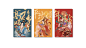 故宫淘宝吉星高照天神男团系列文创插画笔记本-古田路9号-品牌创意/版权保护平台