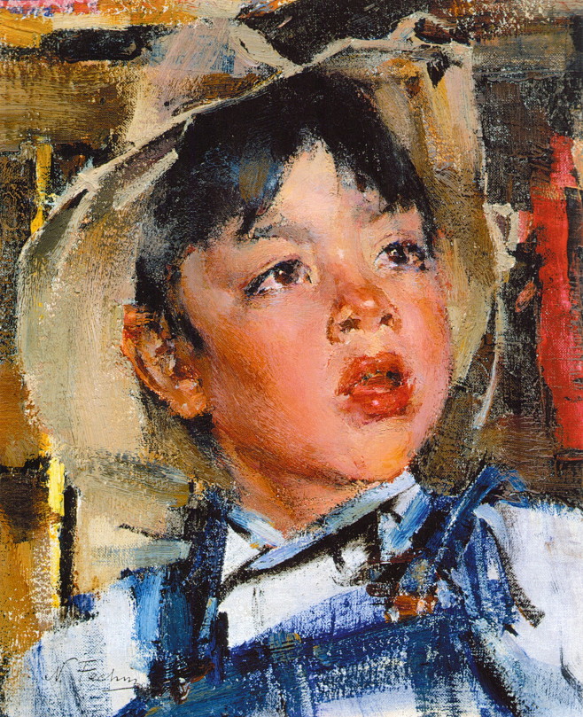 Fechin (042) #文物# #油...
