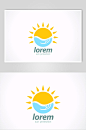 太阳标志LOGO设计-众图网