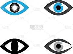 动物眼睛,计算机图标,轮廓,白色,商务,人,概念,视力,图像,弯曲