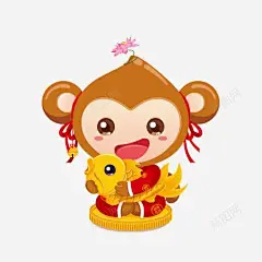 猴子 元素 免抠png 设计图片 免费下载 页面网页 平面电商 创意素材