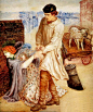 但丁·加布里埃尔·罗塞蒂油画欣赏