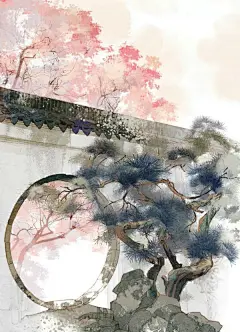 古风美景手机壁纸图，超有禅意的古风图片