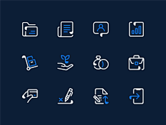 尛晶采集到UI_ICON_线性