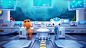 2D Animation after effects animation  c4d cinema 4d motion design motion graphics  octane Showreel 2021