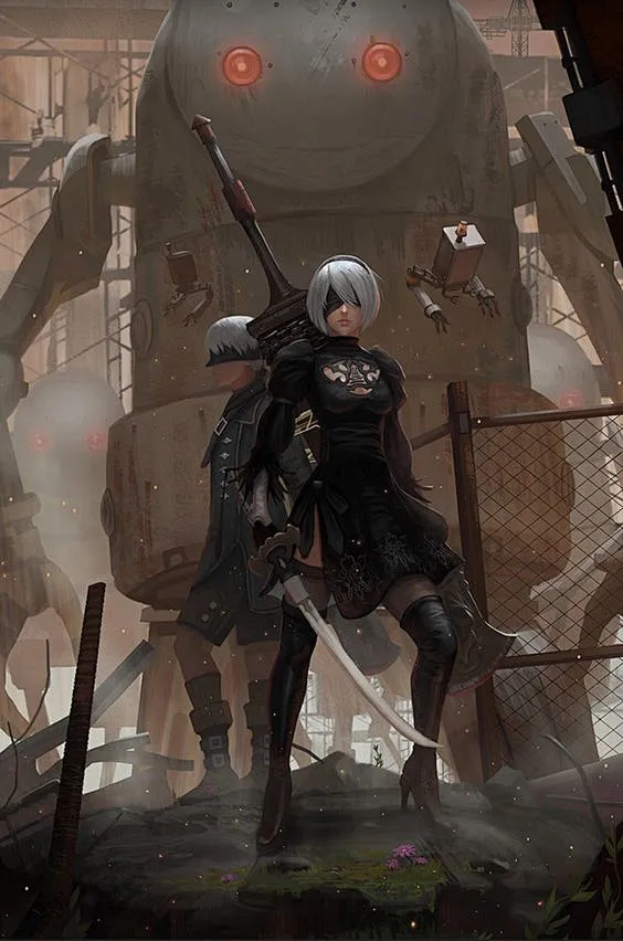 NieR Automata    ニーアオートマタ   2B: 