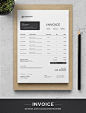 Corporate Invoice Template. Use this Invoice for personal, corporate or company billing purpose. This Simple Invoice will help you to create your invoice very quick and easy. Elegant Invoice Design will convey your brand identity as well as Professional I