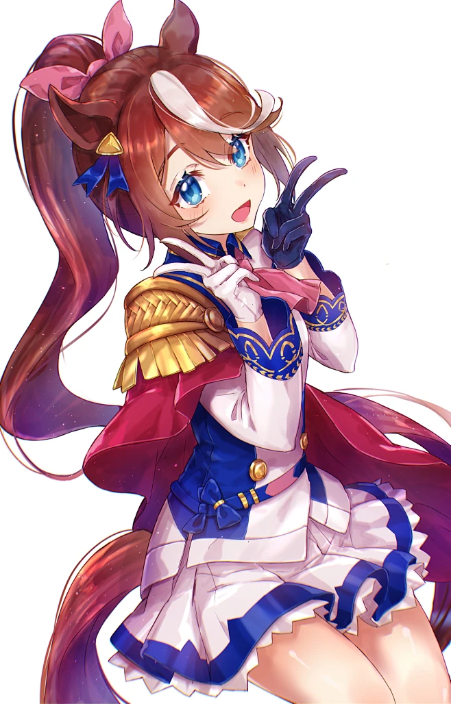 赛马娘 东海帝皇 画师：凌落06-花瓣网
