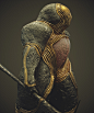 Golden Knight, Sadan Vague : Started this one in clay then turned it into 3d with Reality Capture, continued in Zbrush, textured in Substance and rendered as usual in Marmoset.